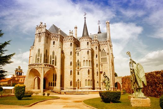 The Episcopal Palace, Modernisme edifice in Astorga