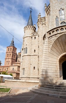 The Episcopal Palace, Modernisme edifice in Astorga
