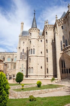 The Episcopal Palace, Modernisme edifice in Astorga