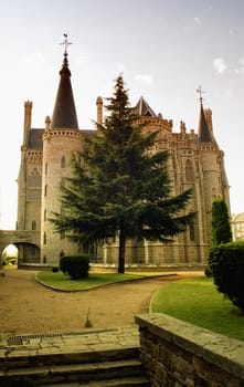 The Episcopal Palace, Modernisme edifice in Astorga
