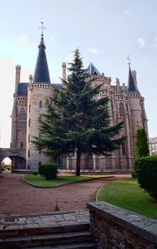 The Episcopal Palace, Modernisme edifice in Astorga