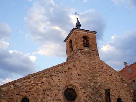 Belltower of a cathedral in Astorga