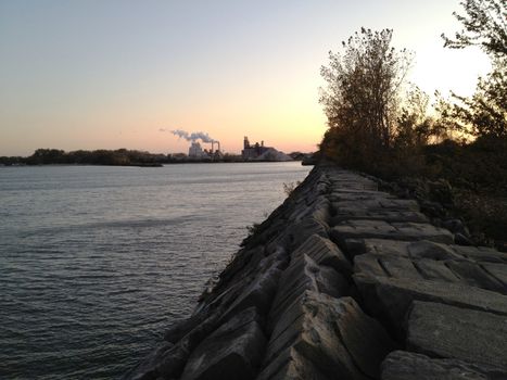 Sunset on Lake Erie