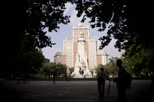 Monument in the city of Madrid