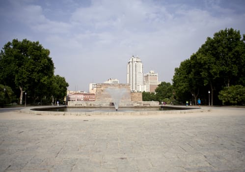Monument in the city of Madrid