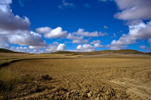 Spanish countryside, Way of St. James