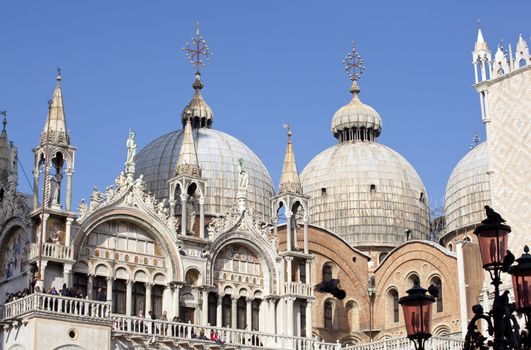 View of St. Marco cathedral, Venice