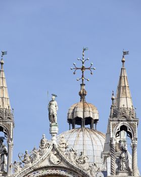 View of St. Marco cathedral, Venice