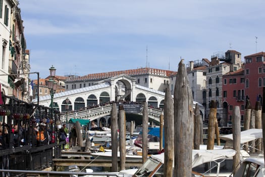 View of Rialto Bridge, Venice