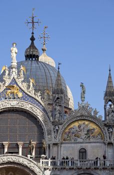 View of St. Marco cathedral, Venice