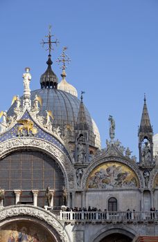View of St. Marco cathedral, Venice