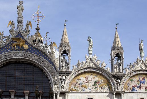 View of St. Marco cathedral, Venice