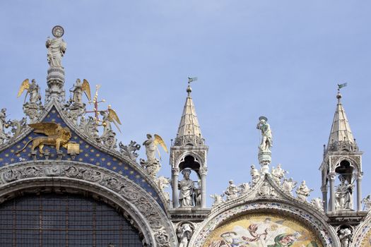 View of St. Marco cathedral, Venice
