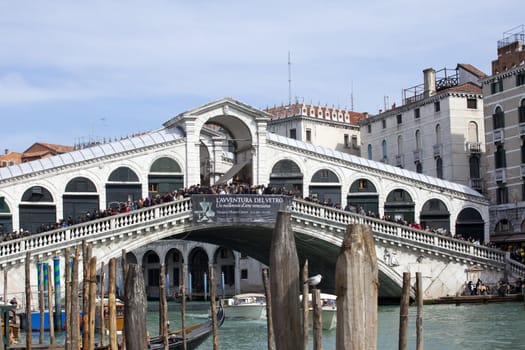 View of Rialto Bridge, Venice