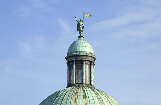 Cupola of a church in Venice, Italy