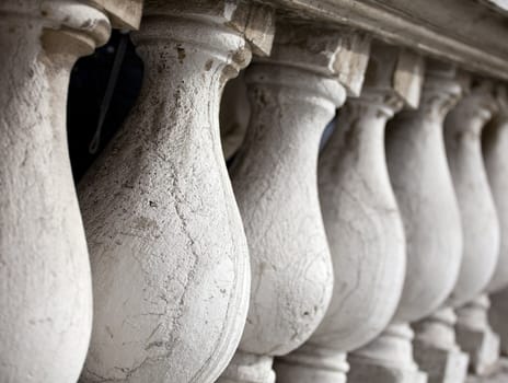 Detail of a Venice balaustrade