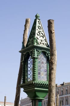 Photo of a typical Venetian lantern