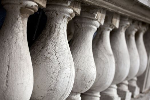 Detail of a Venice balaustrade