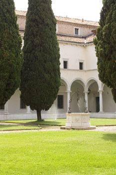 View of a Typical Venice yard