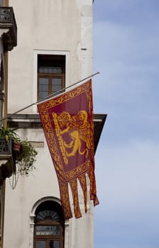 Photo of a Venice flag