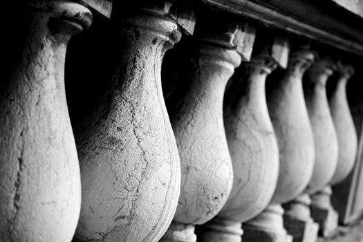 Detail of a Venice balaustrade