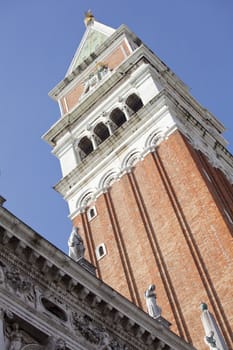 View of St. Marco bell tower, Venice