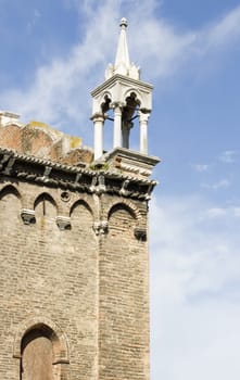 Photo of a Venetian pinnacle in Venice
