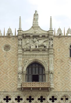 View of Doge's Palace in Venice