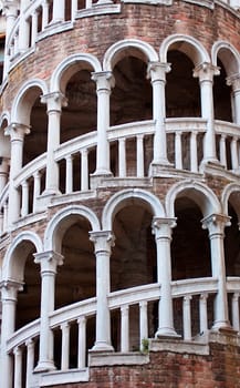 View of Scala Bovolo Contarini, Venice