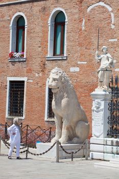 Lion and other Statue of Arsenal, Venice