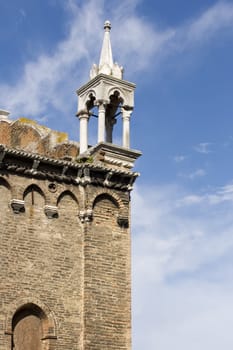 Photo of a Venetian pinnacle in Venice