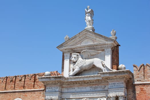 Lion and other Statue of Arsenal, Venice