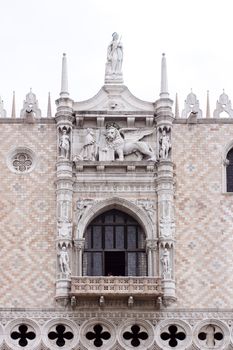 View of Doge's Palace in Venice