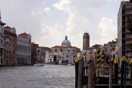 View of famous Venice lagoon
