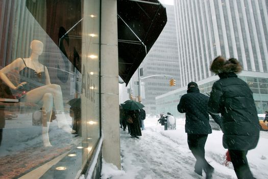 snow in nyc