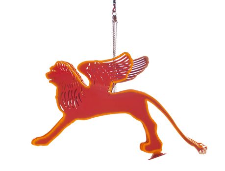 Winged lion of venice, Biennale of Venice