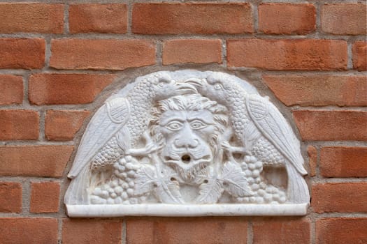 Marble bas-relief sculpture inVenice