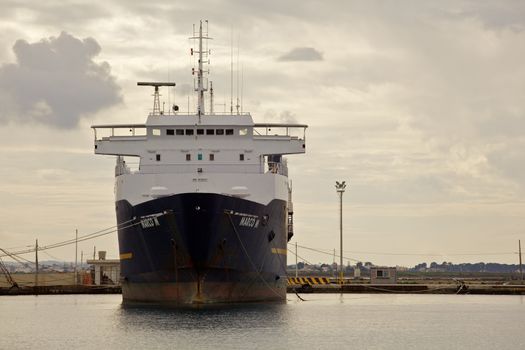 Ship in Port, Trapani - Sicily
