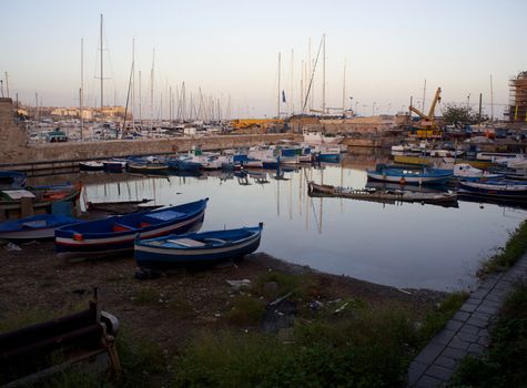 Boats parked in the pier, Ortigia - Syracuse