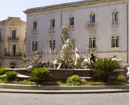 Fountain of Artemide, Ortigia - Siracusa - Italy
