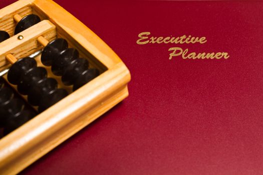 excutive planner and traditional abacus