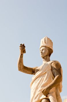 Statue in Piazza Unità d'Italia, Trieste