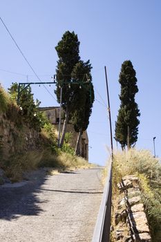 View of Santa croce church, Leonforte