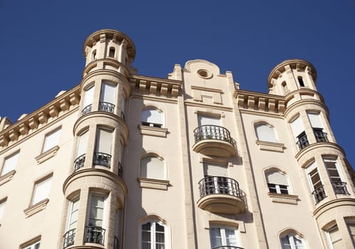 View of Leon building, Spain