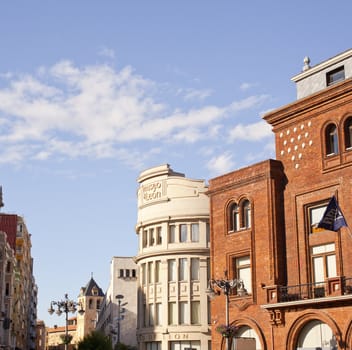 View of the Leon city, Spain
