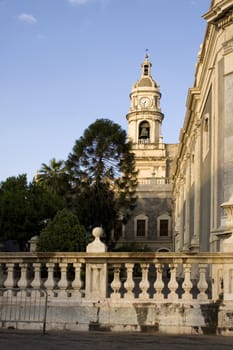 Bell tower, Catania cathedral - Italy