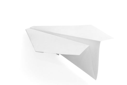  Paper plane it isolated on a white background