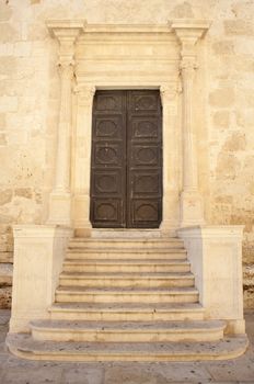 Lateral door, Duomo di Santa Lucia, Siracusa - Italy