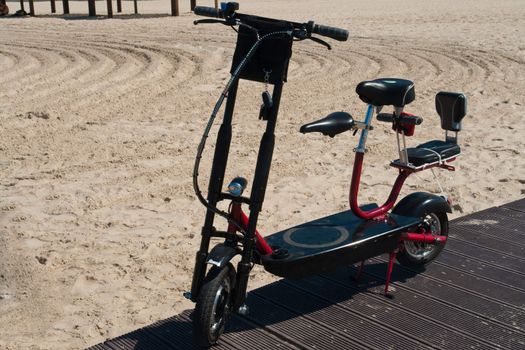 Modern design electric bicycle clean battery-powered friendly transportation solution