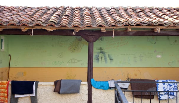 Balcony of a vacation house